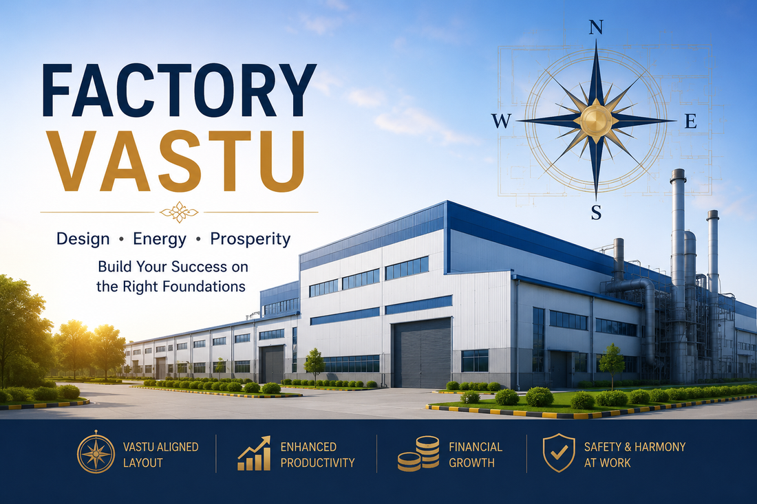 Factory Vastu: A Complete Guide for Industrial Success, Productivity & Business Growth