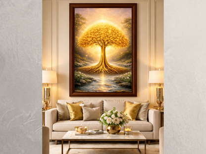 Bundle — Vastu Kit + Golden Tree of Life Painting