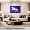 Framed Bull Painting for Vastu Solution – Strength, Stability, and Prosperity
