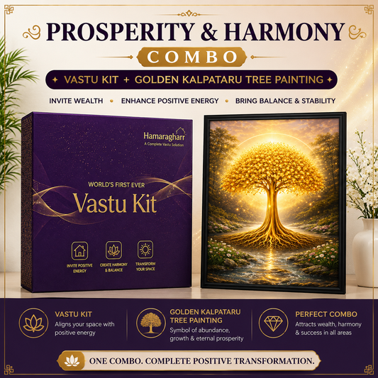 Bundle — Vastu Kit + Golden Tree of Life Painting