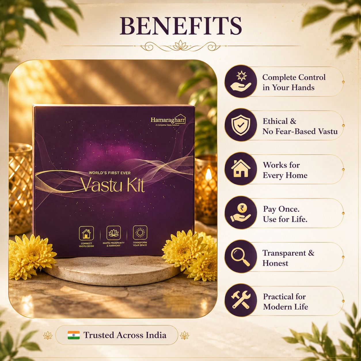 Business Success Vastu Kit contents